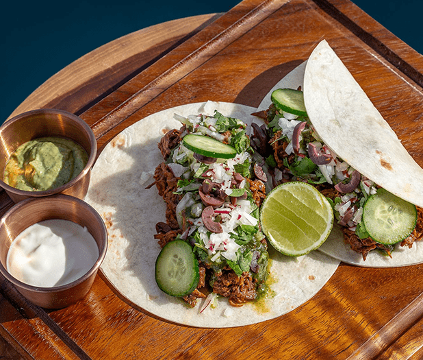 wagyu beef taco
